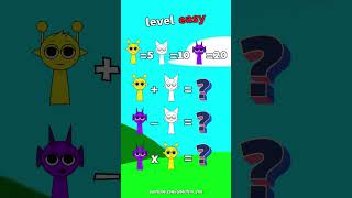 Solve the challenge with Spunky characters! Level easy #spunky #animation #sprunki