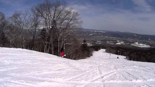 スノーボードカービング　in Furano　やまちゃんの滑り　Snowboard Carving