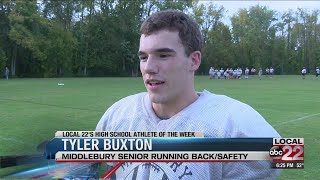 Athlete of the Week: Middlebury's Tyler Buxton