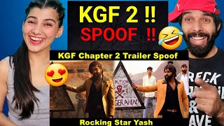 KGF Chapter 2 Trailer Spoof | Yash | Sanjay Dutt | Raveena | Srinidhi | OYE TV Kgf 2 spoof Reaction