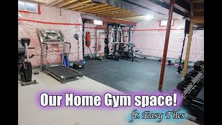 OUR NEW GYM FLOORS FT. MULTY HOME EASY TILE