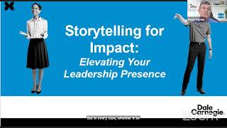 Storytelling For Impact: Elevate Your Leadership Presence