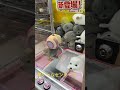 北海道 岩見沢市 ゲームセンター ゲーセン クレーンゲーム ufoキャッチャー アザラシ ぬいぐるみ 簡単