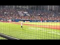 カット打ちhr！ 当てただけで逆方向のスタンドへ決勝弾！ 村上宗隆選手 27号hr ヤクルトスワローズ ホームラン 神宮球場 現地から