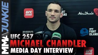Michael Chandler not trying to impress Khabib with UFC debut | UFC 257 pre-fight interview
