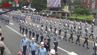 【央廣】三軍樂儀隊入場  總統就職典禮預演 (2016.5.19)