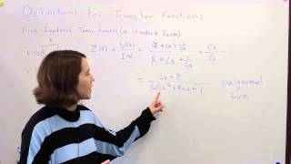 Intro to Control - 4.1 Definitions for Transfer Functions