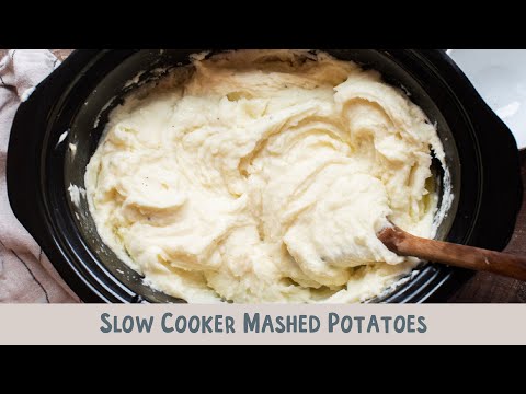 Slow Cooker Mashed Potatoes Recipe