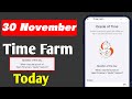 Time Farm Answer Today | Time Farm Oracle of Time 30 November | Time Farm Oracle Question of The Day