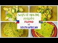 HOW AVOCADOES ARE PREPARED BETWEEN FILIPINO AND SOUTH AFRICANS - PINAY IN SOUTH AFRICA