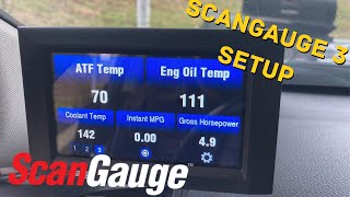 ScanGauge 3 OBD2 Scanner and Gauges | Setup