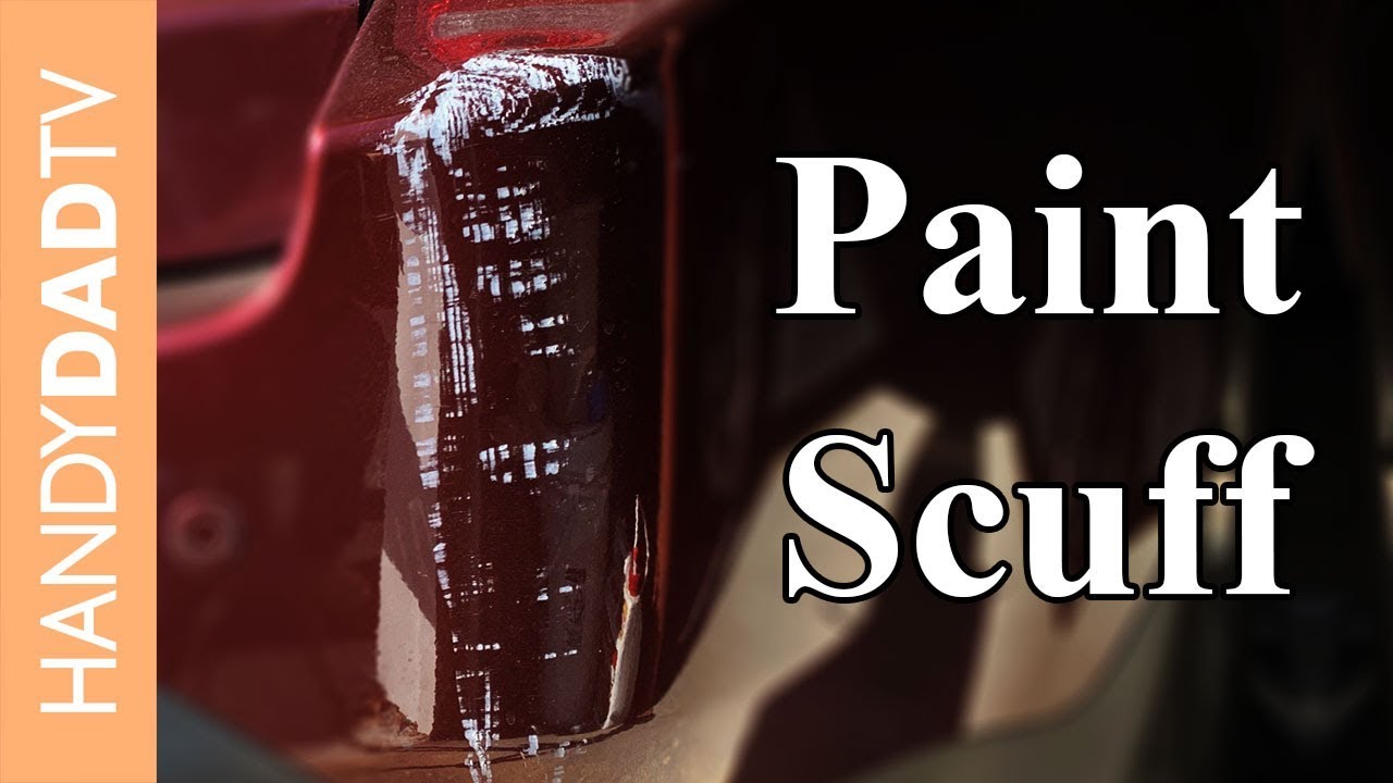 Quickest Way To Remove Paint Scuffs From Your Car - YouTube