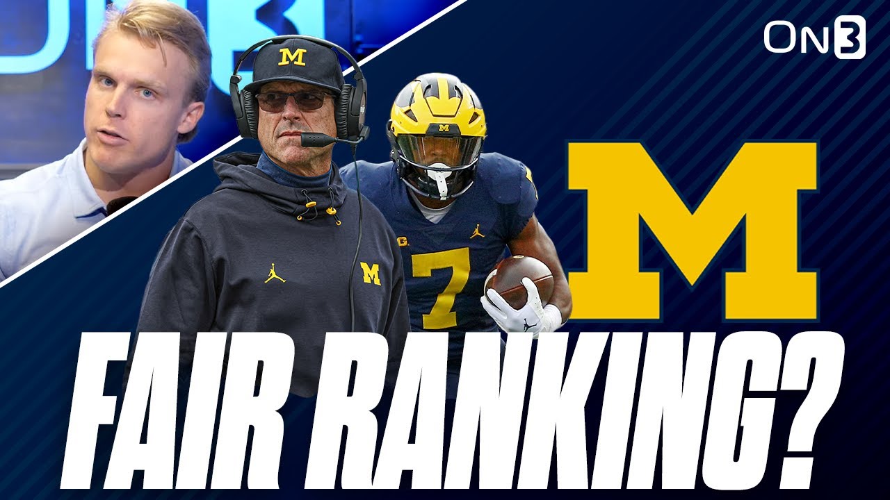 Michigan Wolverines Ranked #5 In CFP! | Too Low? College Football ...