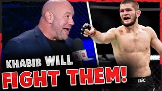 BREAKING! Dana White reveals Khabib WILL RETURN if lightweights do something SPECTACULAR at UFC 257