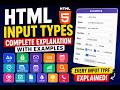 HTML Input Types