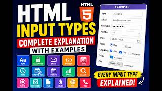 HTML Input Types