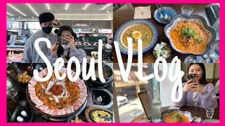 （日韓カップル/한일커플）Seoul Vlog:隔離後の一日、美味しいものいっぱい食べた1日🇰🇷