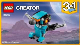 LEGO Creator 2017 ROBO EXPLORER 31062 Лего Креатор Робот-птица #3