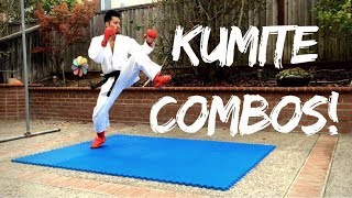 KARATE PRACTICE 002 Kumite Combos \u0026 Strategies by Jason Leung (2018-2019)