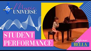 【🎶Student Performance 學生表演】Piano Performance｜Bella Lui｜Chimes Blue Bells of Scotland｜Music Universe