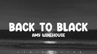 Amy Winehouse - Back To Black (Lyrics)