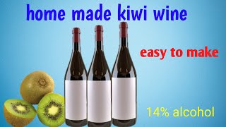 Home made kiwi wine || easy to make part 1 || घर मै भनवनु  किवी वाइन ||