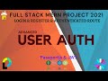 Build A Full MERN Stack Project From Scratch | Advanced User AUTH | NODE + REACT + PassportJS + JWT