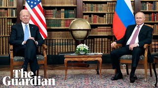 Joe Biden meets Vladimir Putin face-to-face at Geneva summit
