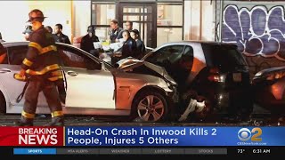 2 pedestrians killed in Upper Manhattan crash