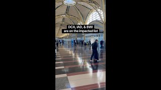 DMV airports and passengers brace for flight cancellations