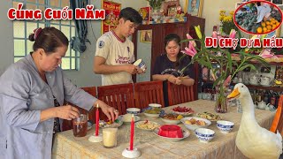 Làm Bữa Cơm Phụ Mẹ Vợ Cúng Cuối Năm Thu Hoạch Củ Lùn Dẫn Vợ Đi Chợ Hoa Tết Mua Dưa Hấu Cho Mẹ Chồng
