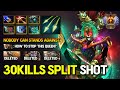 WTF 30KILLS SPLIT SHOT QUEEN Medusa Max Slotted Item Build 100% Nobody Can Stands Against DotA 2