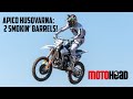 Apico Husqvarna : 2 smokin' barrels!