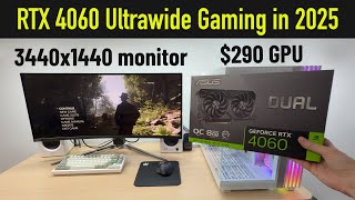 RTX 4060 vs The Latest Games at Ultrawide 1440p in 2025 [3440x1440]