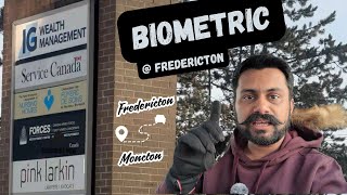 My Snowy Journey to Service Canada Fredericton for Biometric | Canada Life Vlog