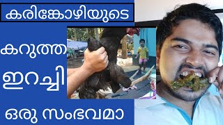 BLACK CHICKEN FRY /കരിങ്കോഴിയുടെ കറുത്ത ഇറച്ചി ഫ്രൈ