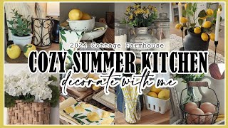 🍋 NEW! SUMMER DECORATE WITH ME│EARLY SUMMER DECORATING IDEAS│SUMMER DECOR│HOME D