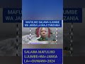 SALAWA MAFULIKO=UJUMBE=WA      =JANGA=LA=DUNIANI=2024=0698293327