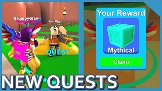 All New 4 Mythical Codes Mining Simulator Quests Update