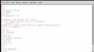 2 Minute Python: Lesson 3, Lists