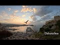 Sunrise in the most beautiful corners of the Mediterranean 4K.