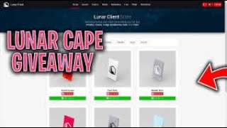 LUNAR CAPE GIVEAWAY! (closed)