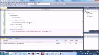HotNoobs C# tutorial - Lesson 12 - Basic Access Modifiers