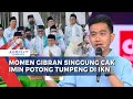 Momen Gibran Ungkit Muhaimin Potong Tumpeng dan Suruh Mahfud 'Googling'