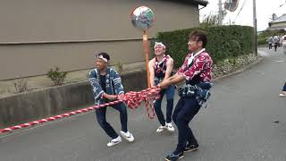 【芝八幡神社大祭】令和元年十月十一日 あ組祢里引き回し③