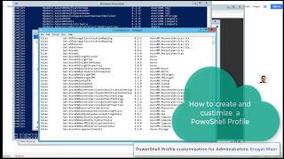 Creating and customizing PowerShell Profile