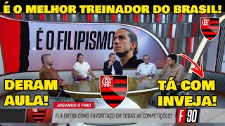 ZÉ ELIAS E BUBU DERAM AULA! SOBRE O FLAMENGO DE FILIPE LUÍS \