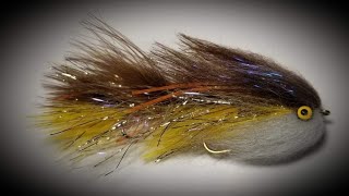 Articulated Streamer Tying!!! The Brown Trout Unknown Bully!!!