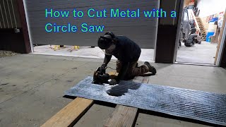 Cutting Metal with a Circle Saw