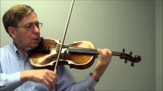 Dr. Peter Zaret performs the Telemann Concerto on a John Juzek 15.25\